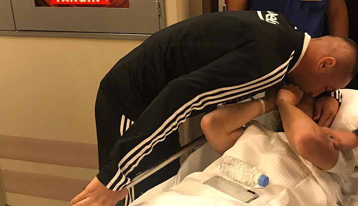 Kaptan böyle teselli etti! Dorukhan, gözyaşlarına hakim olamadı