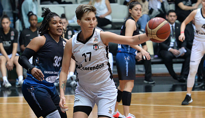 Beşiktaş TRC İnşaat, Samsun Canik Belediye'yi mağlup etti