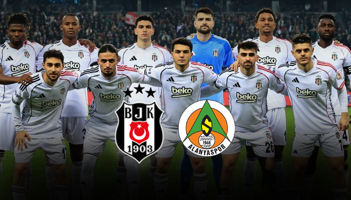 Beşiktaş, Alanyaspor karşısında sahaya çıkıyor