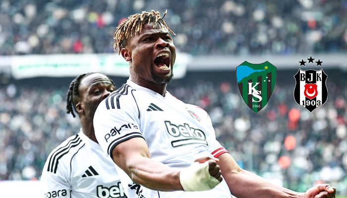 Beşiktaş, Kocaelispor deplasmanında Agbadou’nun golüyle kazandı!