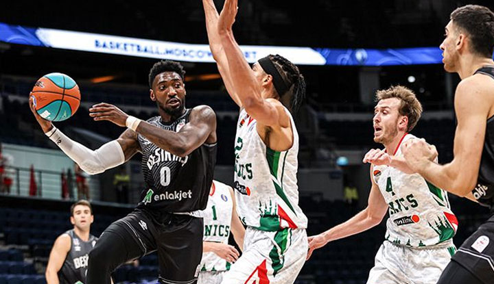 Beşiktaş Erkek Basketbol Takımı, UNICS Kazan'ı devirdi!