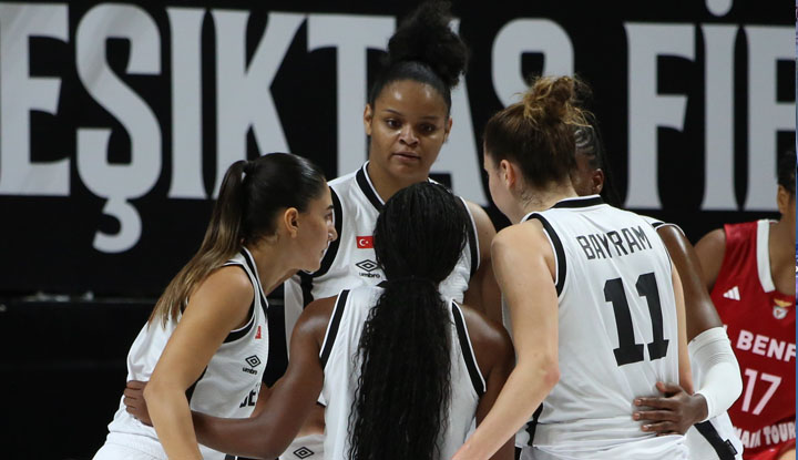 Beşiktaş, EuroCup Women’da Benfica karşısında farka koştu!