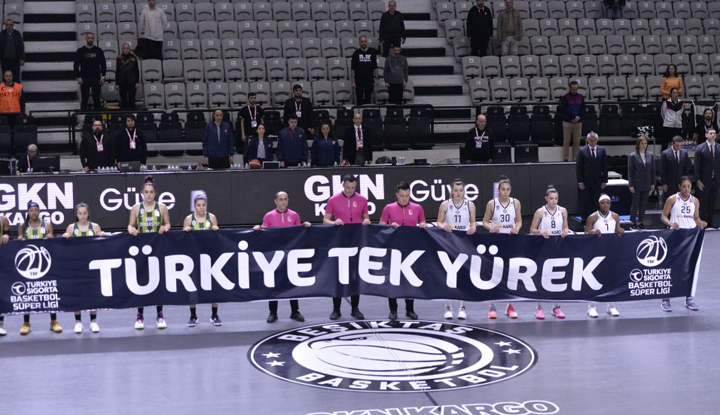 Beşiktaş GKN Kargo kendi evinde galip!
