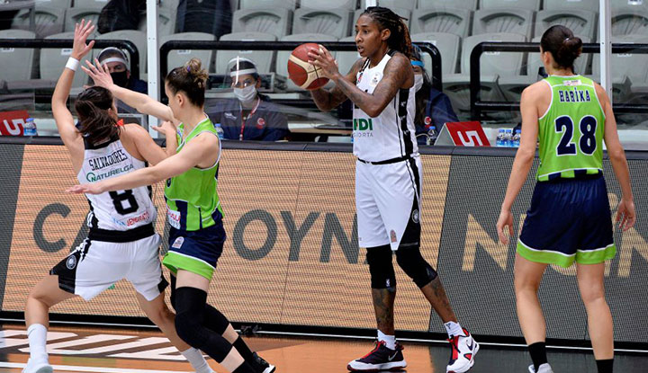 Beşiktaş HDI Sigorta, Nesibe Aydın SK'ya mağlup oldu