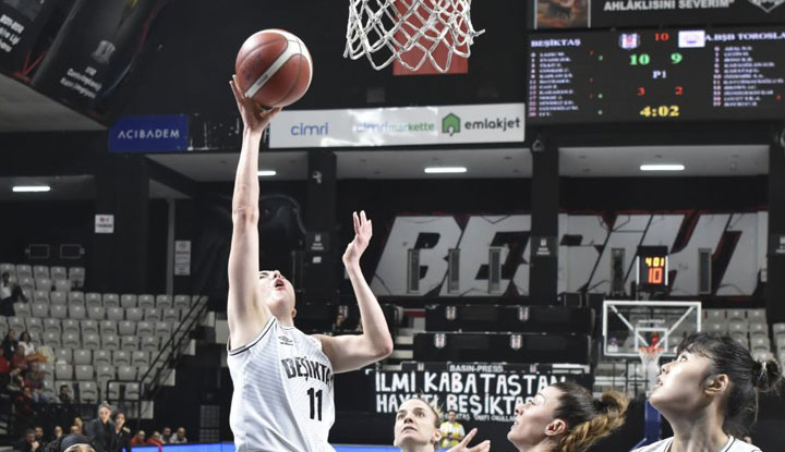 Beşiktaş Kadın Basketbol Takımı 2023'ü galibiyet ile tamamladı!