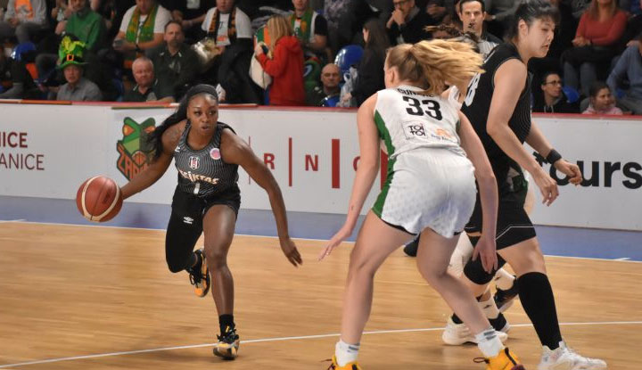Beşiktaş Kadın Basketbol takımı deplasmanda mağlup!