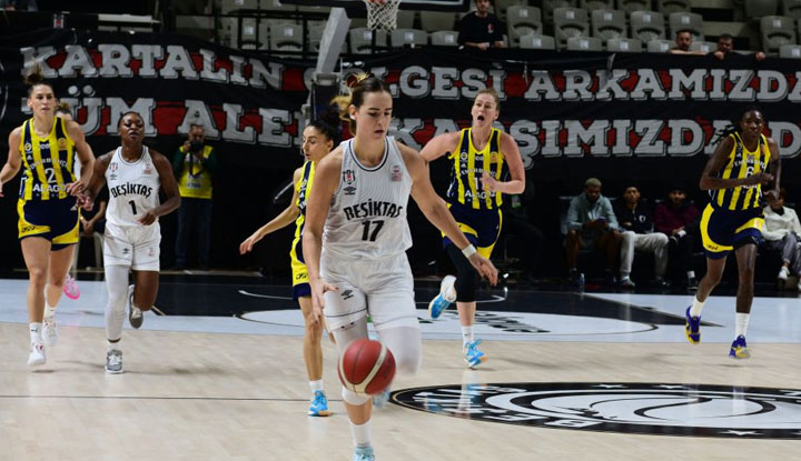 Beşiktaş Kadın Basketbol takımı derbide mağlup!
