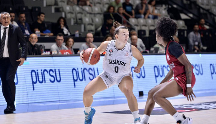 Beşiktaş Kadın Basketbol takımı kendi evinde galip!
