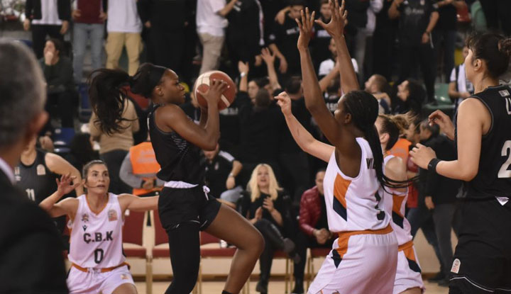 Beşiktaş Kadın Basketbol Takımı uzatma dakikalarında yıkıldı!