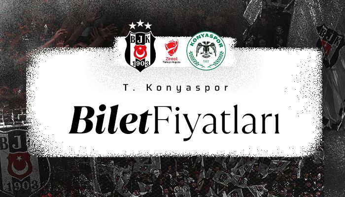Beşiktaş - Konyaspor maçının bilet fiyatları açıklandı!