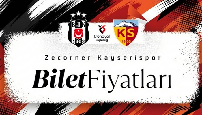 Beşiktaş – Zecorner Kayserispor Maçı Bilet Fiyatları Açıklandı