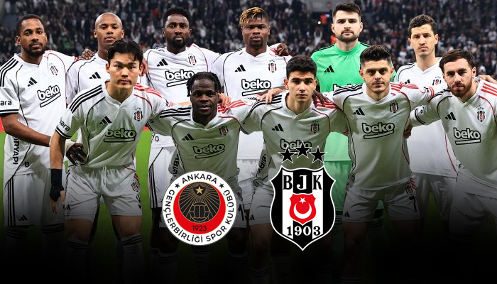 Beşiktaş’ın Gençlerbirliği maçı 11’i belli oldu