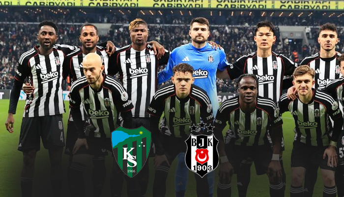 Beşiktaş’ın Kocaelispor Maçı İlk 11’i Belli Oldu!