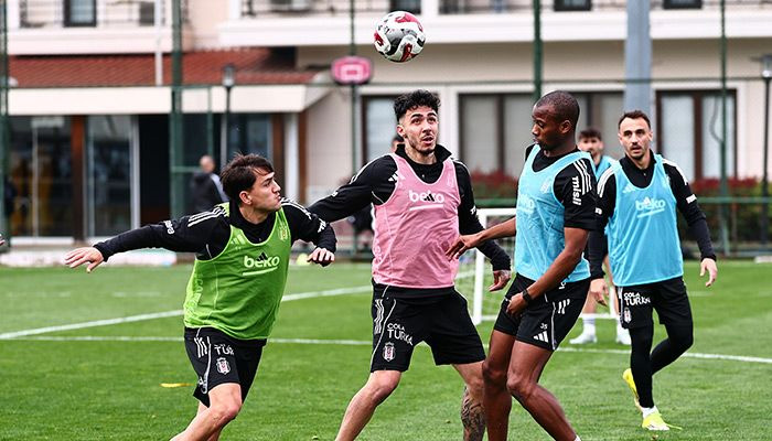 Beşiktaş’ta Fenerbahçe maçı hazırlıkları devam ediyor