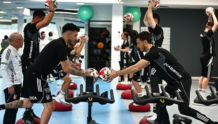 Beşiktaş’ta sabah  Antrenmanı tamamlandı!