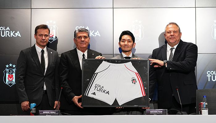 Beşiktaş’tan Cola Turka ile sponsorluk anlaşması!