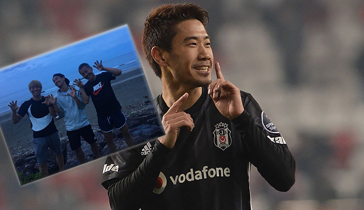 Kagawa, Kartal Pençesi yaptı! Sosyal medya hesabından paylaştı!