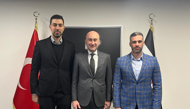 Dusan Alimpijevic ve Nedim Yücel’den Hüseyin Yücel’e ziyaret!