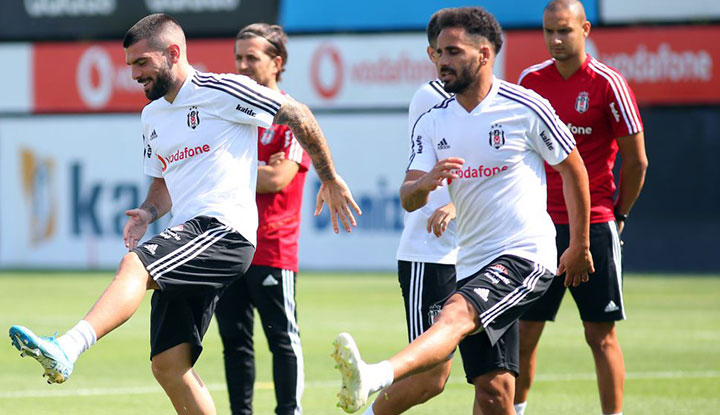 Beşiktaş antrenmanında performansıyla dikkat çekti!