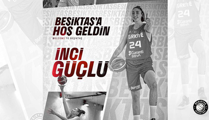 İnci Güçlü, resmen Beşiktaş’ta!