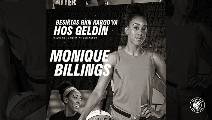 Monique Billings resmen Beşiktaş GKN Kargo’da!