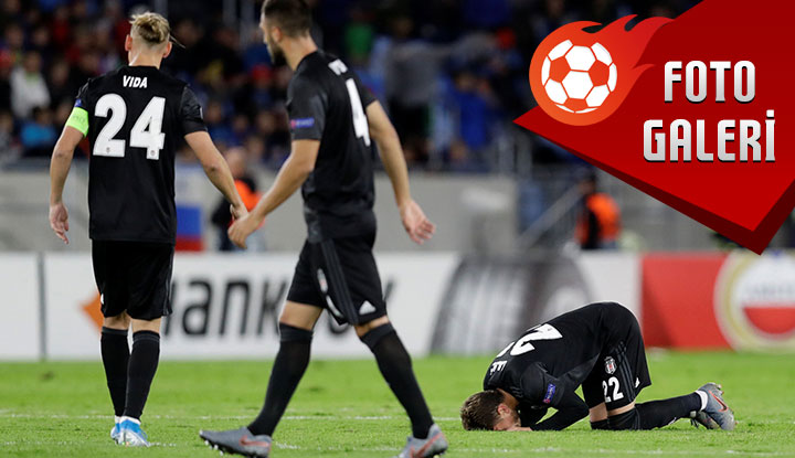 İşte Slovan Bratislava-Beşiktaş maçından yansıyanlar!