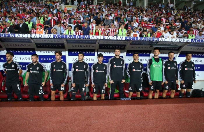 Sivasspor-Beşiktaş maçından yansıyanlar