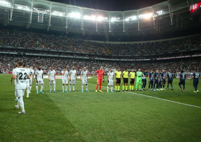 Beşiktaş-Ç.Rizespor maçından yansıyanlar