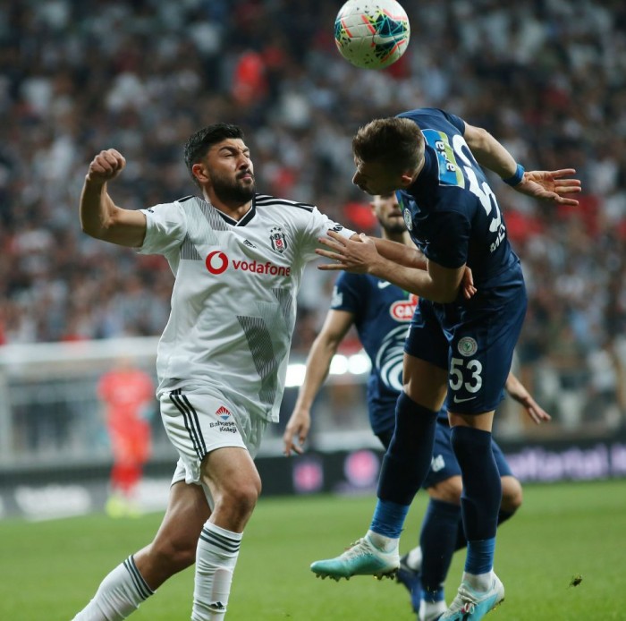 Beşiktaş-Ç.Rizespor maçından yansıyanlar