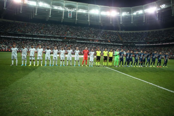 Beşiktaş-Ç.Rizespor maçından yansıyanlar