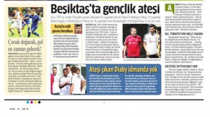 Gazetelerde günün Beşiktaş manşetleri! (12.09.2019)
