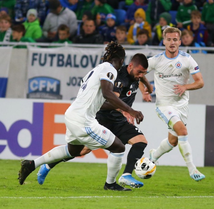 İşte Slovan Bratislava-Beşiktaş maçından yansıyanlar!