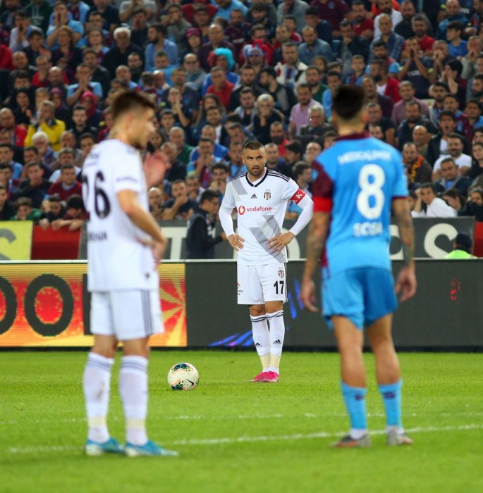 Trabzonspor-Beşiktaş maçından yansıyanlar!