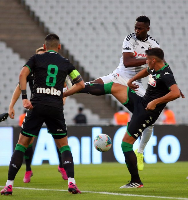 İşte Beşiktaş-Panathinaikos maçından görüntüler...