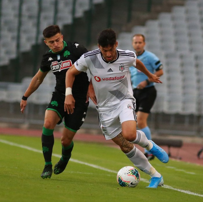 İşte Beşiktaş-Panathinaikos maçından görüntüler...