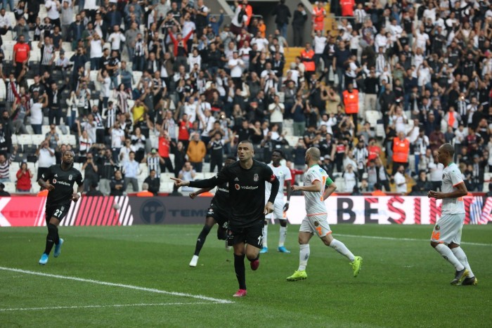 Beşiktaş - Alanyaspor maçından yansıyanlar!