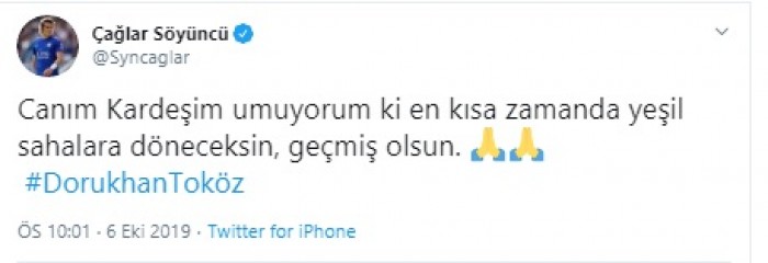 Dorukhan Toköz'e meslektaşlarından destek! İşte yapılan paylaşımlar...