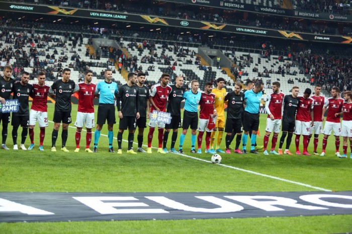 Beşiktaş-Braga maçından yansıyanlar....