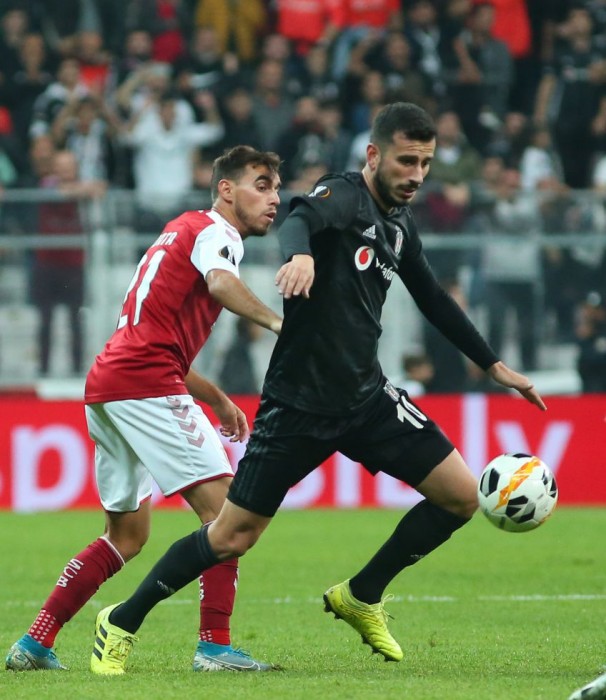 Beşiktaş-Braga maçından yansıyanlar....