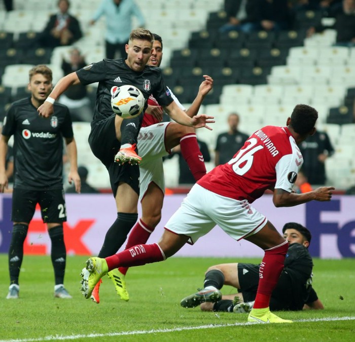 Beşiktaş-Braga maçından yansıyanlar....