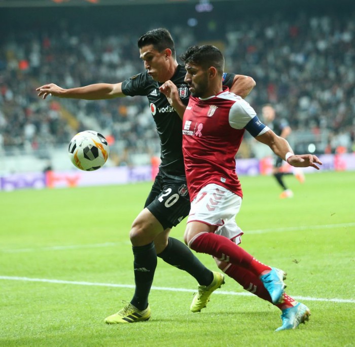 Beşiktaş-Braga maçından yansıyanlar....