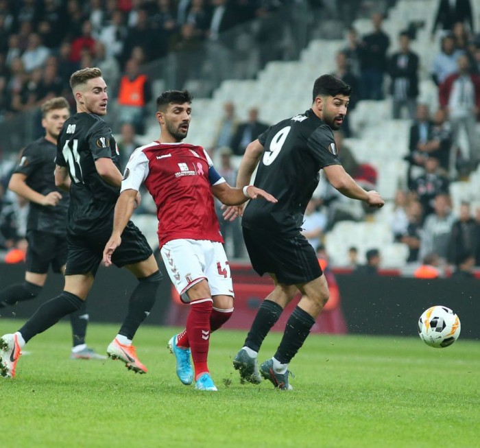 Beşiktaş-Braga maçından yansıyanlar....