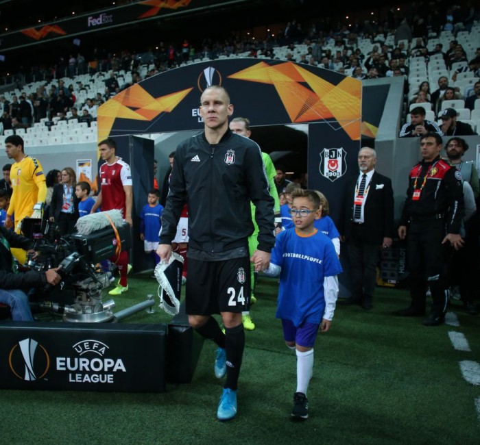 Beşiktaş-Braga maçından yansıyanlar....