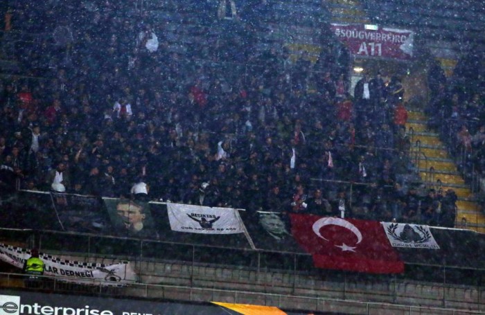 Braga-Beşiktaş maçından yansıyanlar!