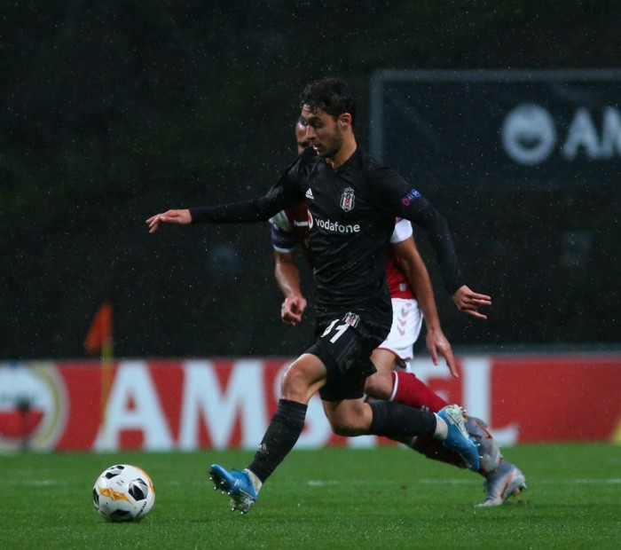 Braga-Beşiktaş maçından yansıyanlar!