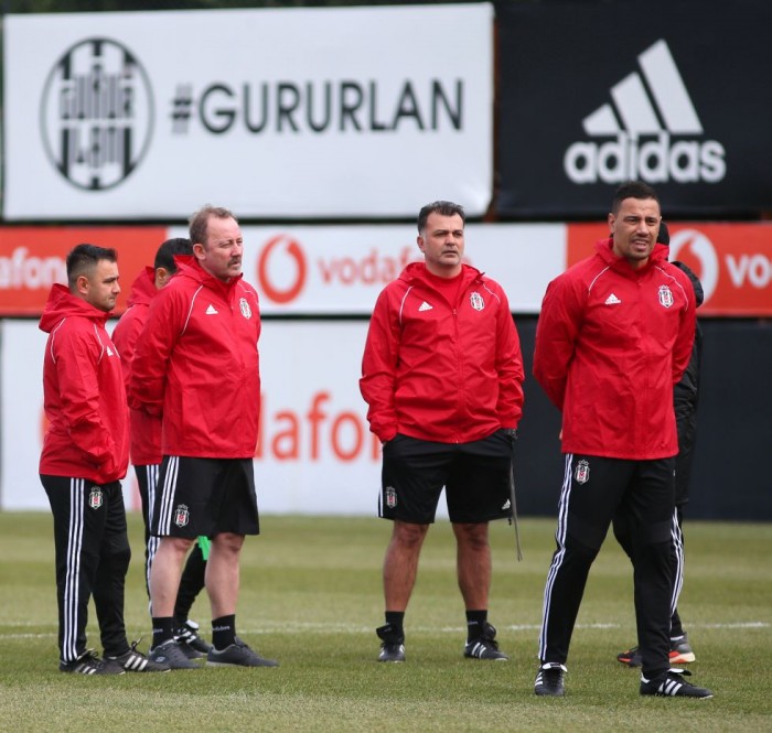 İşte Sergen Yalçın'ın ilk antrenmanından görüntüler...