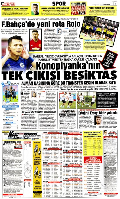 Gazetelerde günün Beşiktaş manşetleri! (15.08.2019)
