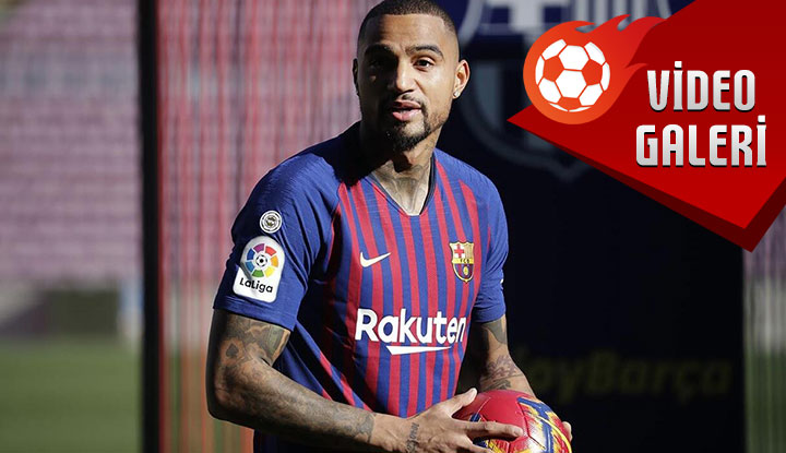 UEFA, Boateng'in Barcelona antrenmanında attığı enfes golü paylaştı!