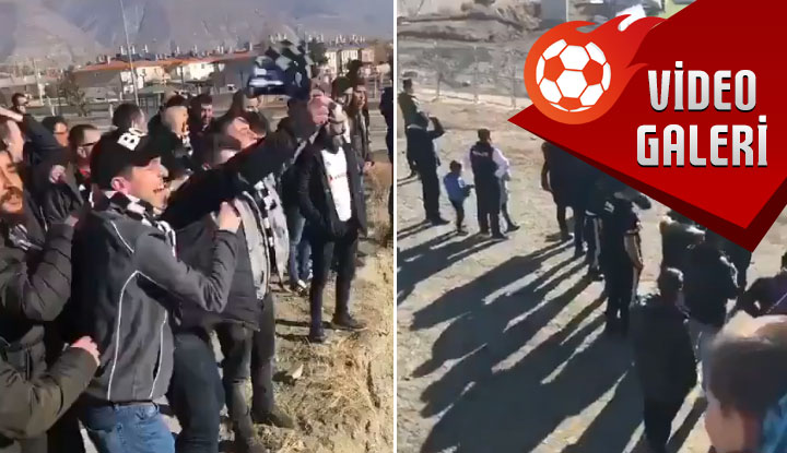 Erzincan'da ilginç görüntü!