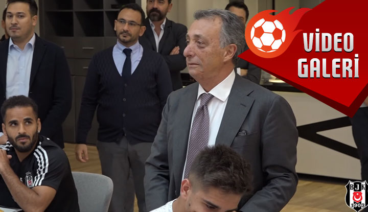Başkan Ahmet Nur Çebi, takımla buluştu! İşte yaptığı konuşma ve o görüntüler...